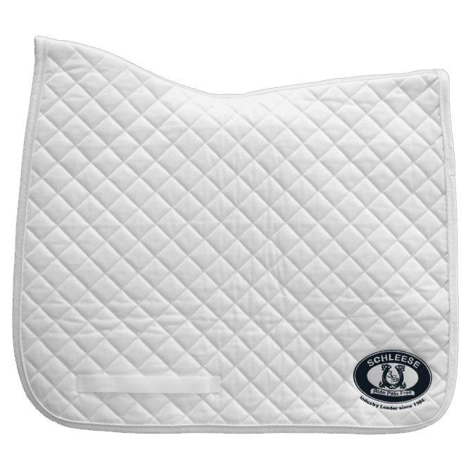 Hovedbilde Schleese dressurschabrakk tykk bomull hvit